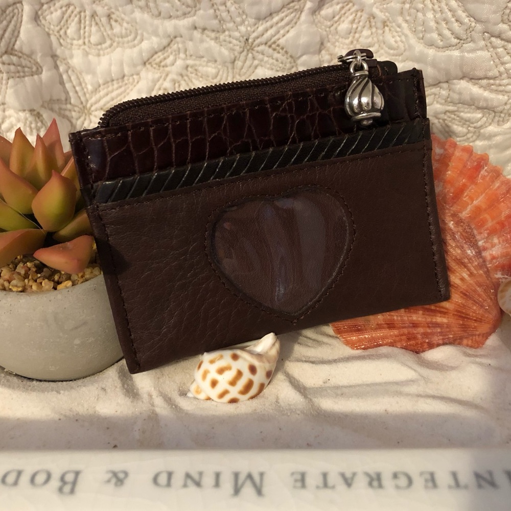 Brighton change purse/card holder w/photo slot